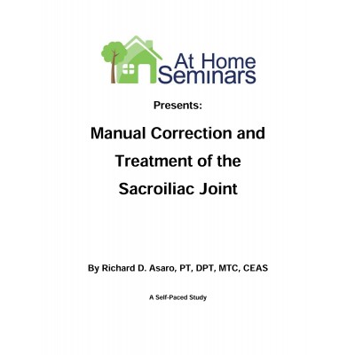 Manual Correction and Treatment of the Sacroiliac Joint 