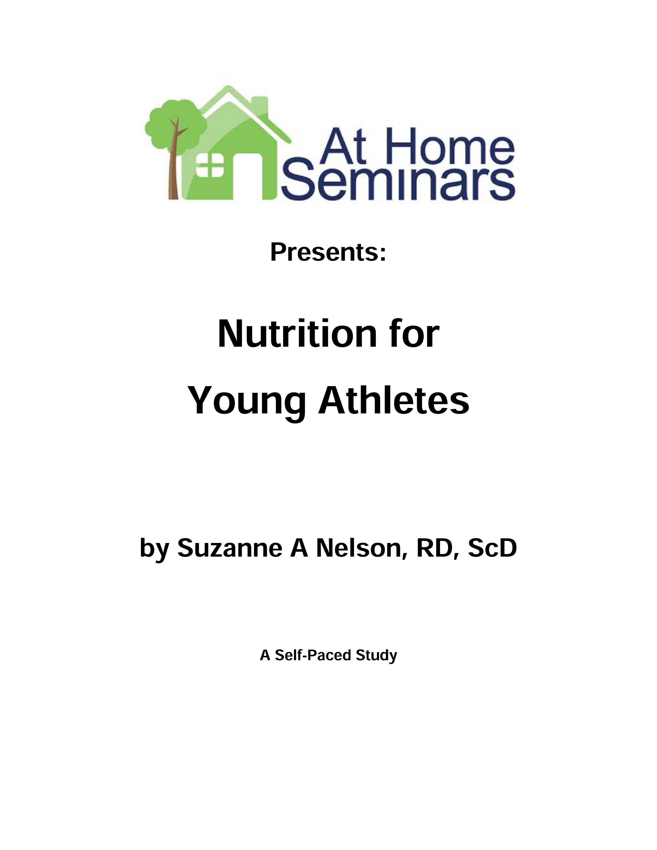 Nutrition for Young Athletes, 6th Ed