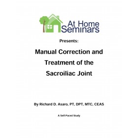 Manual Correction and Treatment of the Sacroiliac Joint