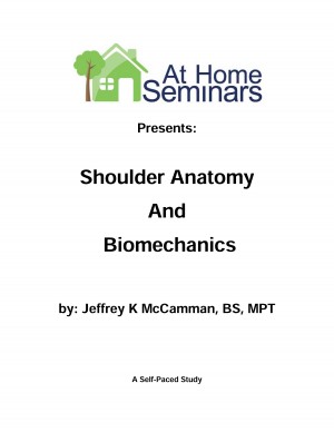 Shoulder Anatomy and Biomechanics 